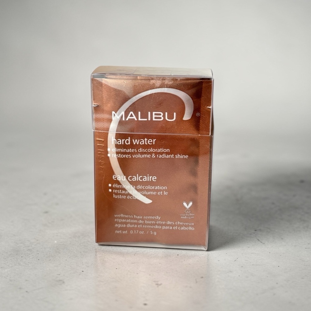 MALIBU Hard Water Wellness Hair Remedy 12 Packets NEW